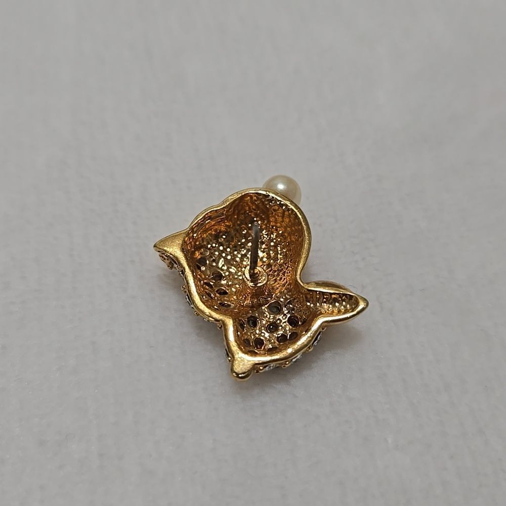 Crystal Rabbit Brooch - Picture 6 of 7